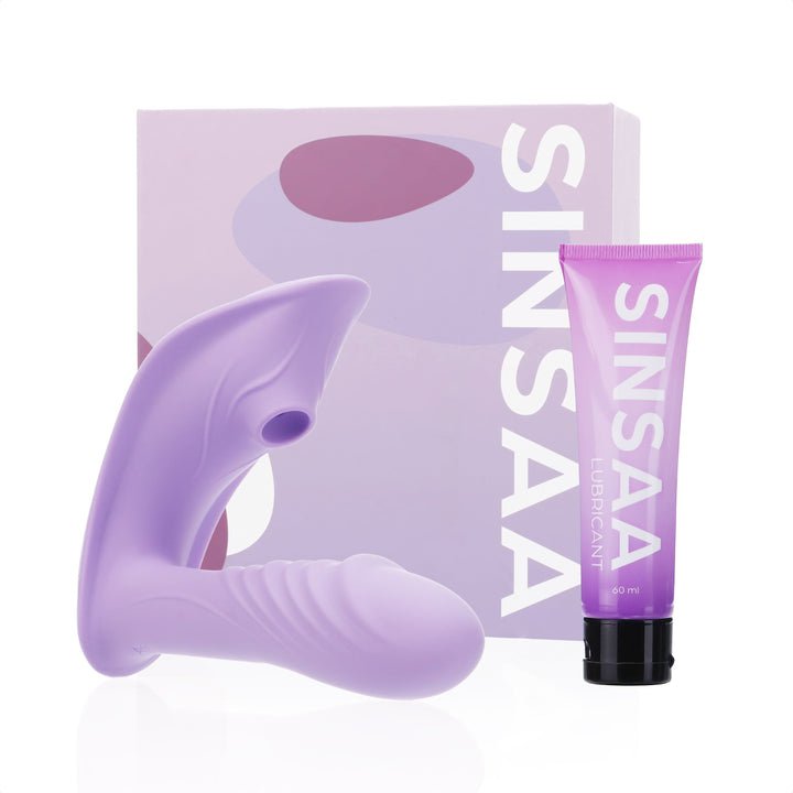 Sinsaa Luchtdruk vibrator Jade Paars Massager Sextoy Oplaadbare toy Stille Waterdicht