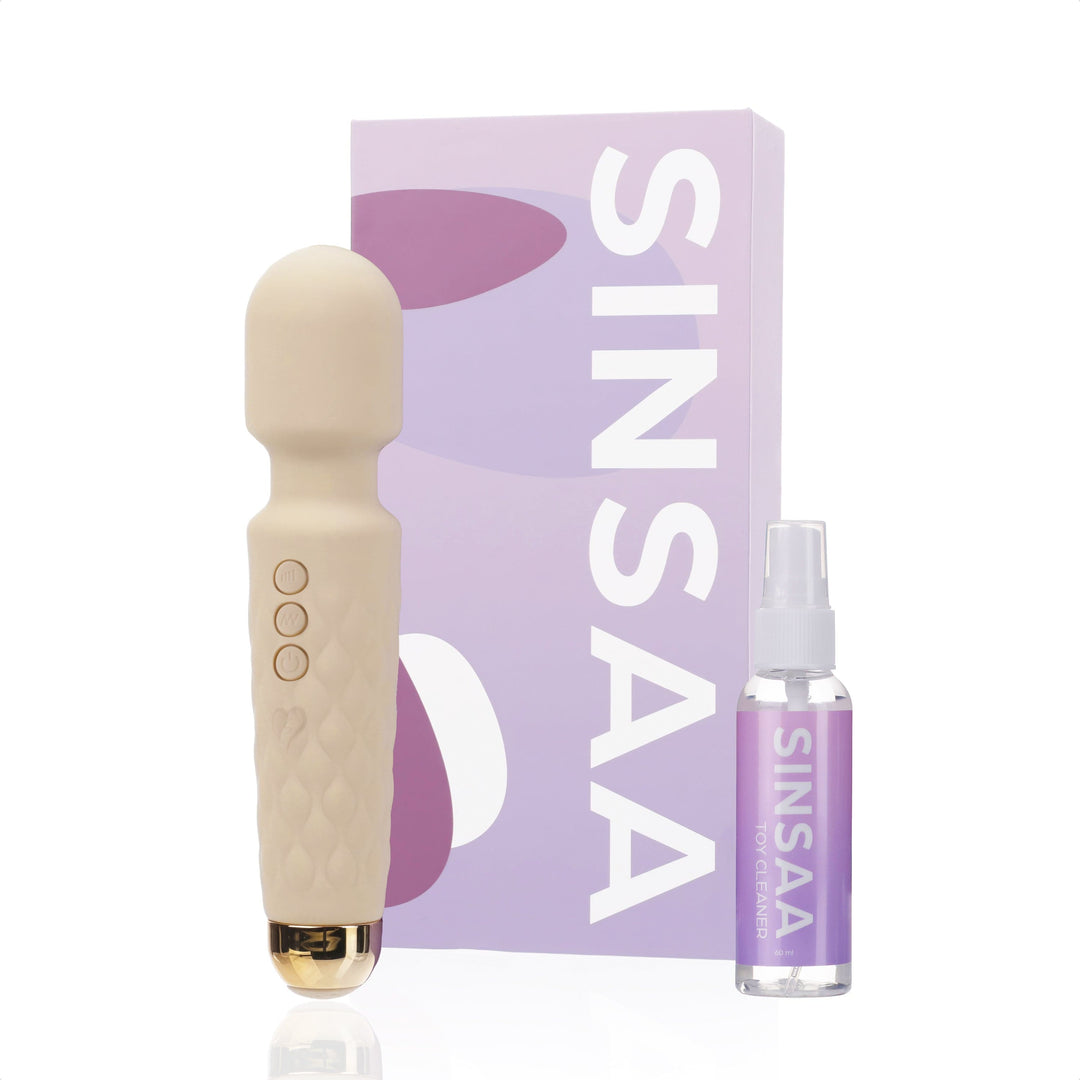 Sinsaa Wandvibrator Noëlle Crème Massager Sextoy Oplaadbare toy Stille Waterdicht