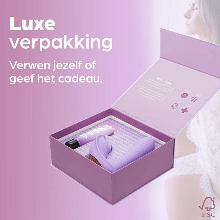 Sinsaa Luchtdruk vibrator Jade Paars Massager Sextoy Oplaadbare toy Stille Waterdicht