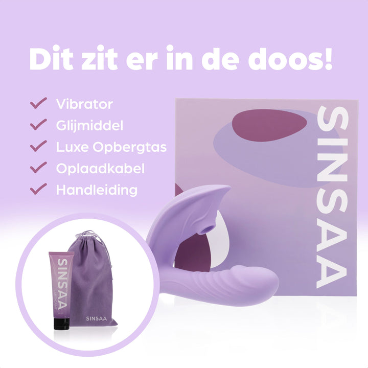 Sinsaa Luchtdruk vibrator Jade Paars Massager Sextoy Oplaadbare toy Stille Waterdicht