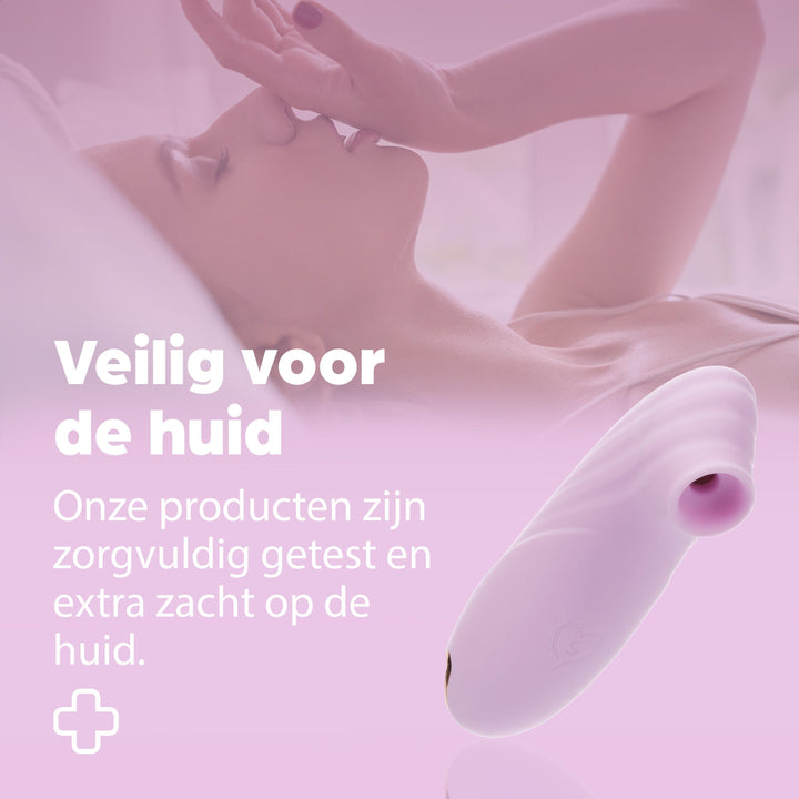 Sinsaa Luchtdruk vibrator Chloé Roze Massager Sextoy Oplaadbare toy Stille Waterdicht