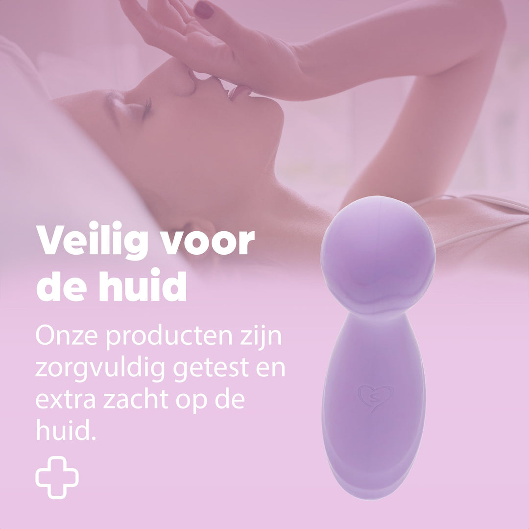 Sinsaa Wandvibrator Lily Paars Massager Sextoy Oplaadbare toy Stille Waterdicht